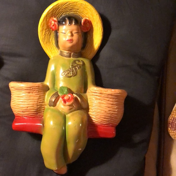 Vintage wall pockets - Picture 4 of 8